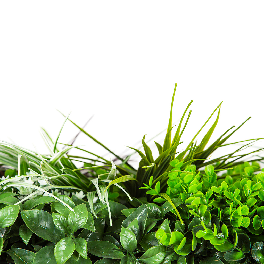 Urban Greenery Artificial Vertical Garden Green Wall Panel 40×40in 11 SQ FT – UV Resistant – Commercial Grade-3