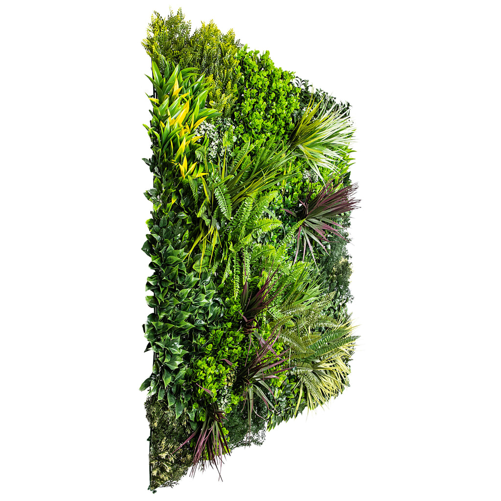 Urban Greenery Artificial Vertical Garden Green Wall Panel 40×40in 11 SQ FT – UV Resistant – Commercial Grade-2
