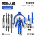 Magnetic Dummy13 action figure with posable joints and sleek modern design for creative kids playtime.
