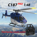 Pro EC-135 4CH remote control helicopter with carbon fiber frame and 4 channel transmitter
