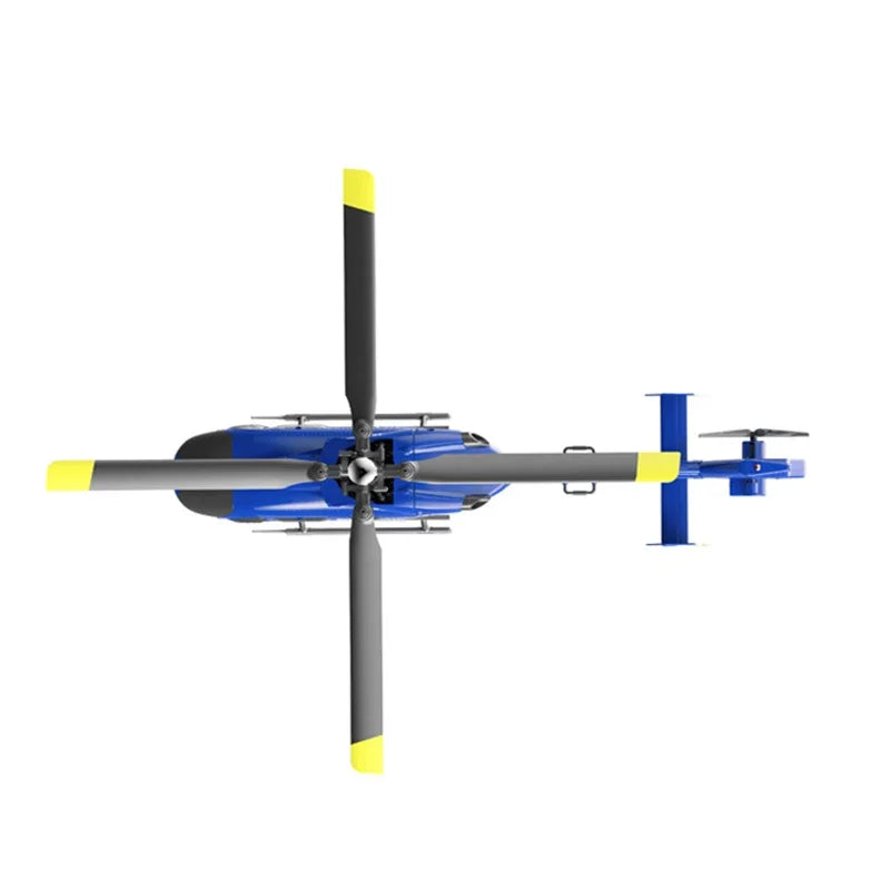 Pro EC-135 4CH remote control helicopter with carbon fiber frame and 4 channel transmitter — view 4