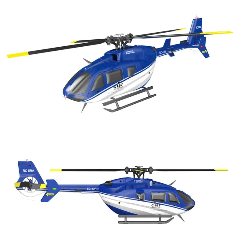 Pro EC-135 4CH remote control helicopter with carbon fiber frame and 4 channel transmitter — view 5
