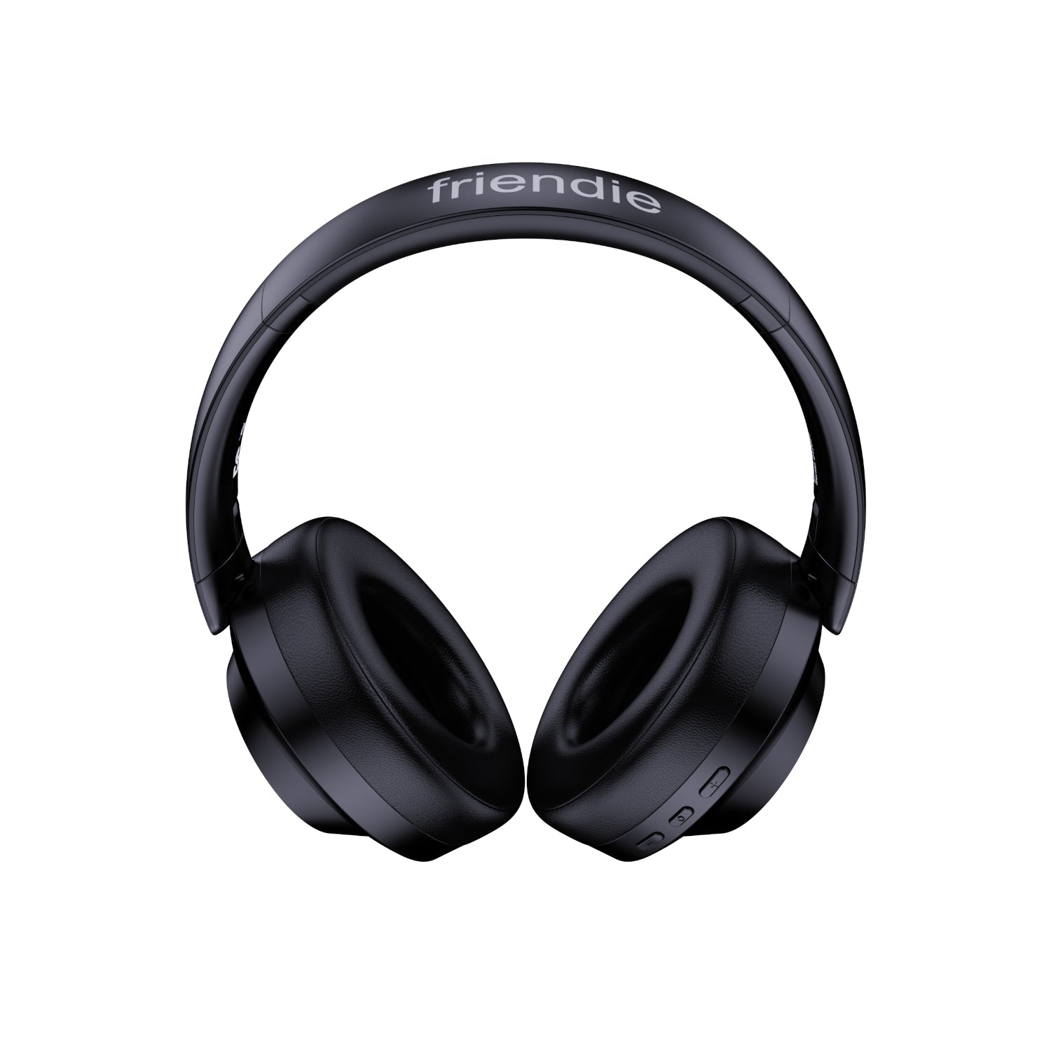 Matte onyx black active noise cancelling over ear wireless headphones with foldable design. — view 5