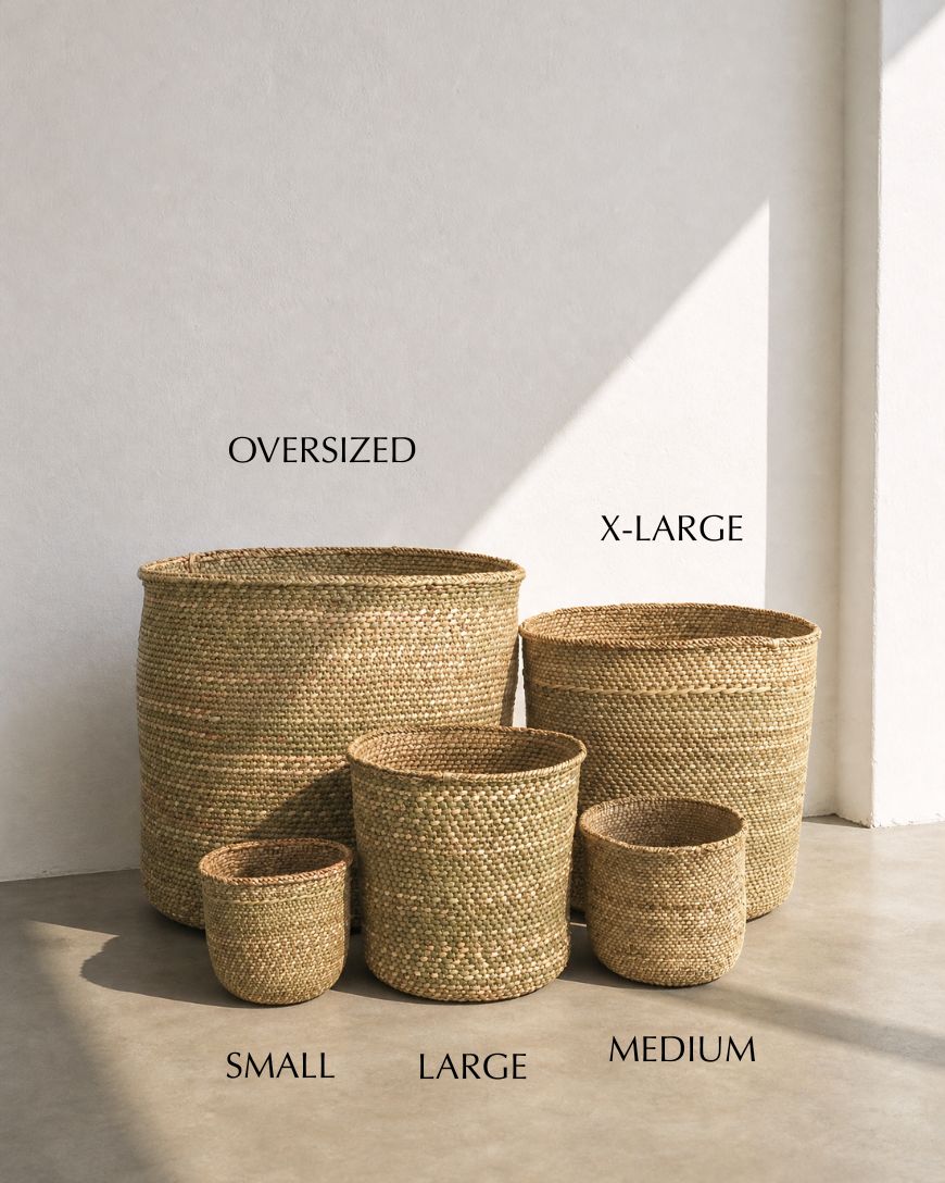 Handwoven Natural Iringa Baskets | Tanzania-2