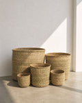 Handwoven Natural Iringa Baskets | Tanzania-0
