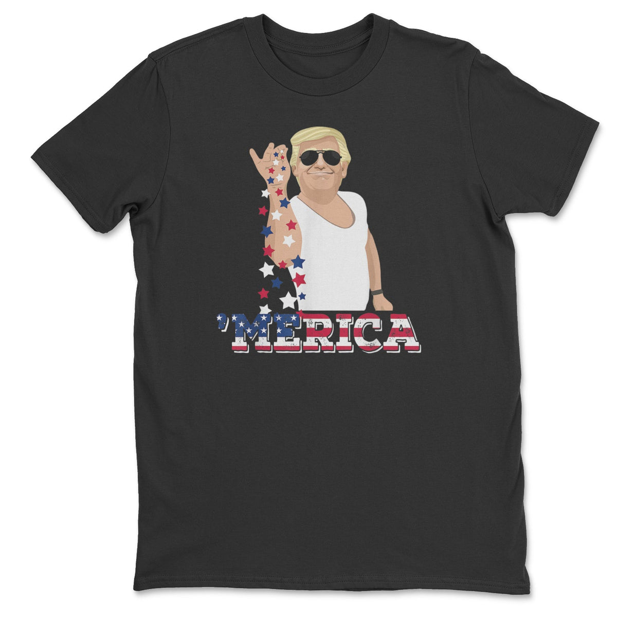 Trump Bae 4th of July Tee-0