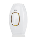 Professional IPL laser hair removal handset in white for permanent smooth skin and painless grooming