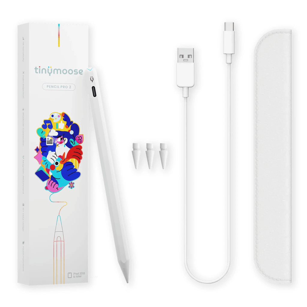 Pencil Pro 2 | Alpine White - iPad Pen with Gesture Control-3