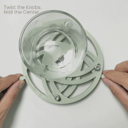 Pro magnetic candle wick centering tool securing a wick inside a glass jar vessel — view 2