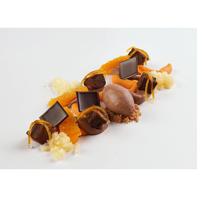 Mexico 66 percent dark chocolate couverture drops for professional baking and gourmet pastry desserts — view 3