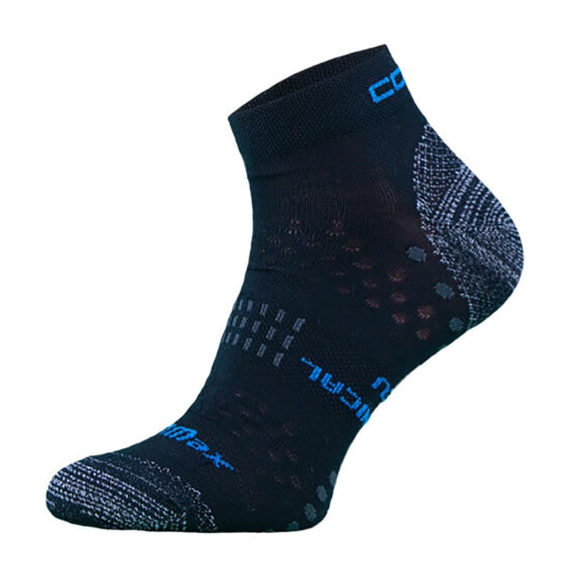 Thin ultralight Coolmax trainer running socks for men and women with reinforced heel and toe