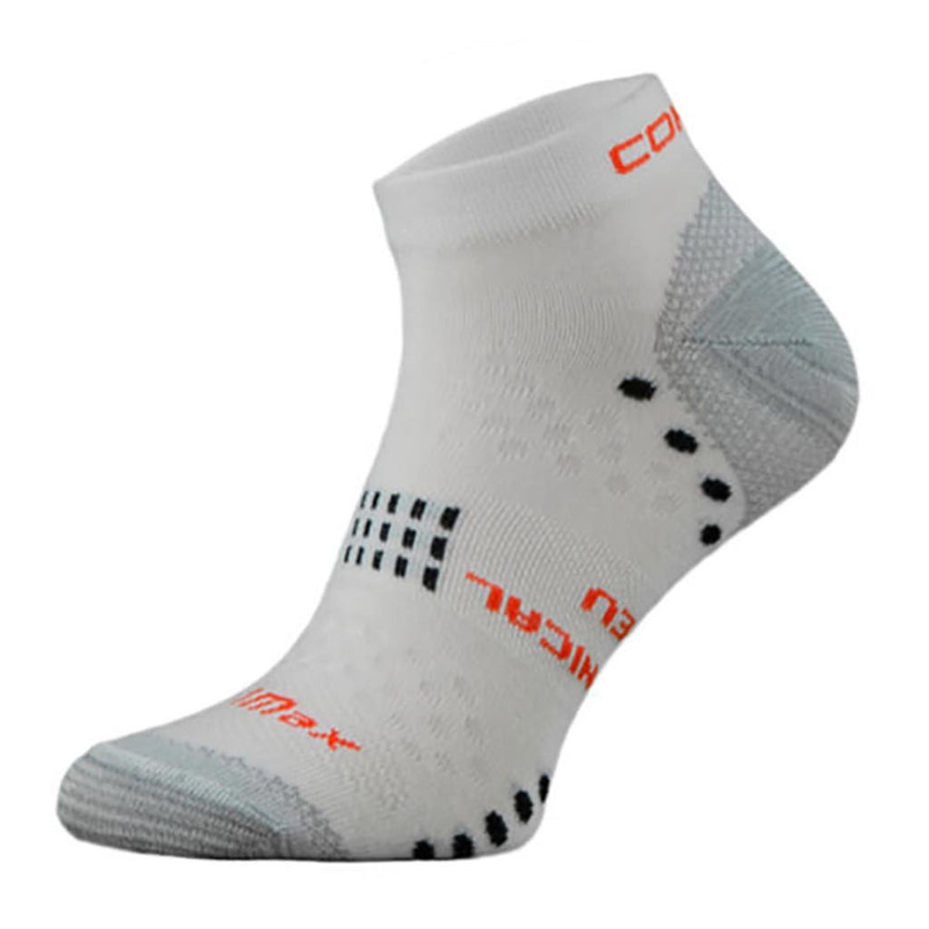 Thin ultralight Coolmax trainer running socks for men and women with reinforced heel and toe — view 3