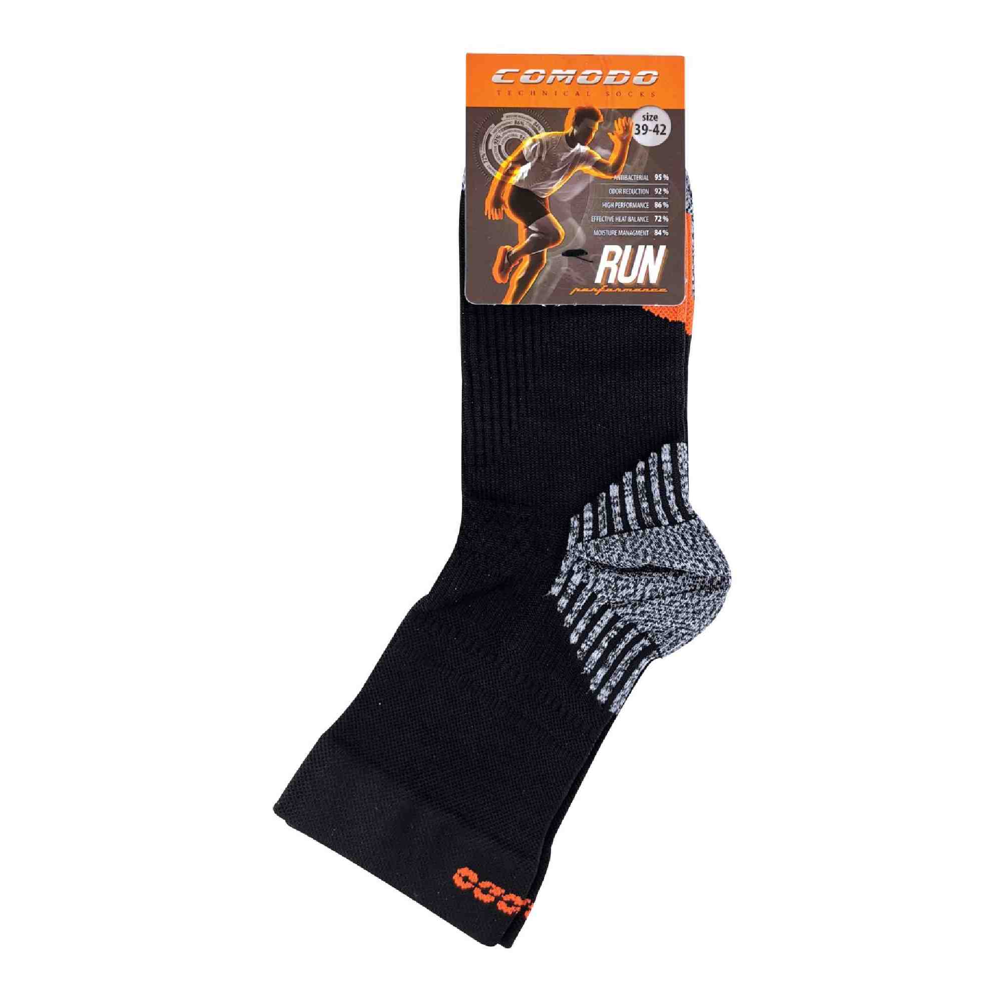 Low cut ankle compression running socks in a breathable microfibre blend for athletic training workouts — view 2