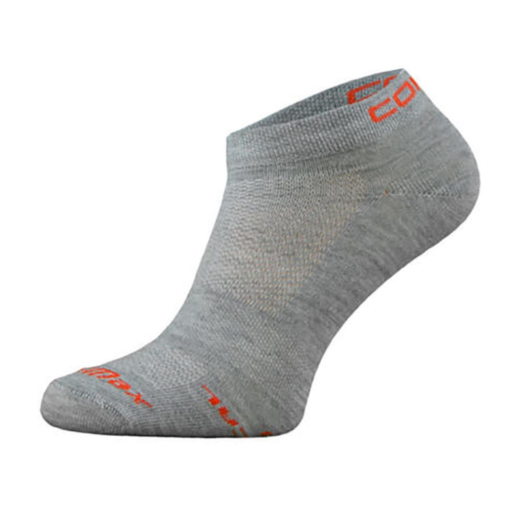 Coolmax ankle running socks, breathable moisture-wicking athletic trainer footwear with antibacterial mesh and silver fibres. — view 5