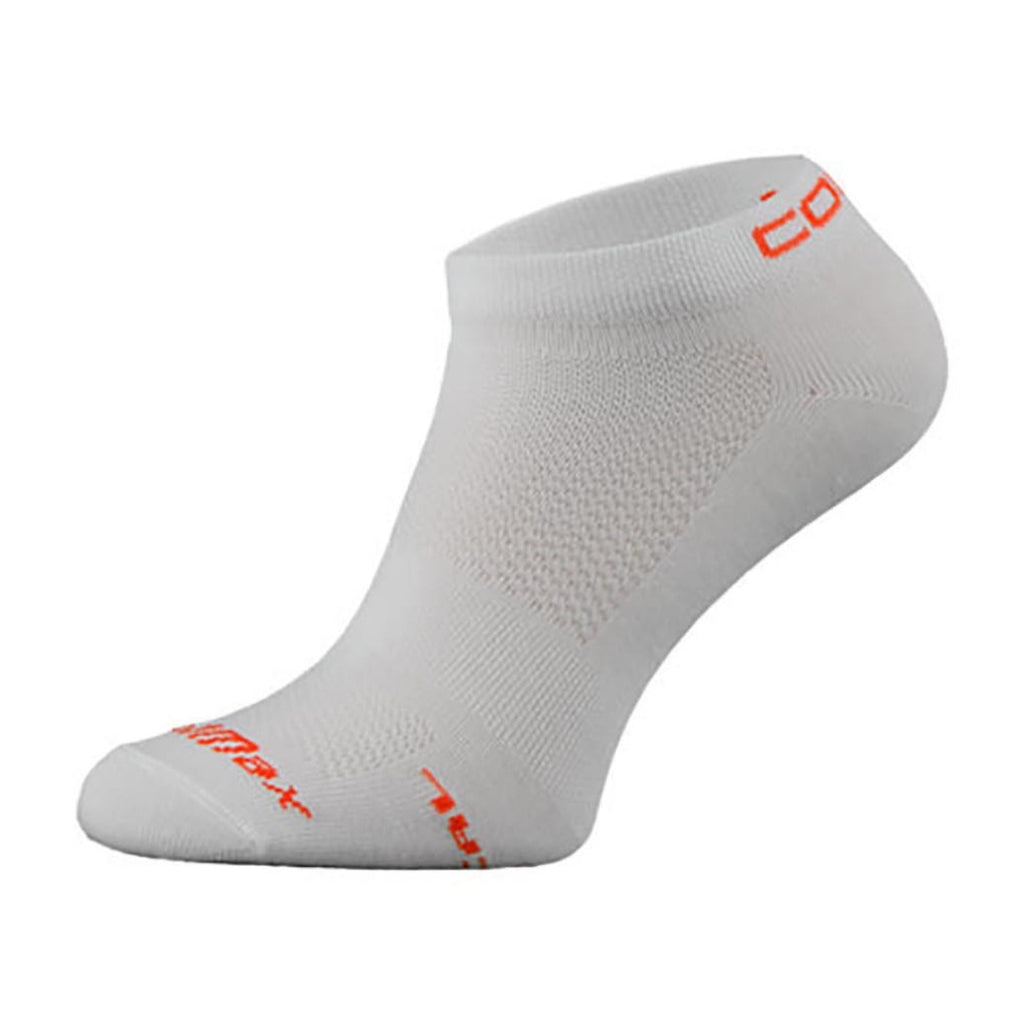Coolmax ankle running socks, breathable moisture-wicking athletic trainer footwear with antibacterial mesh and silver fibres. — view 3
