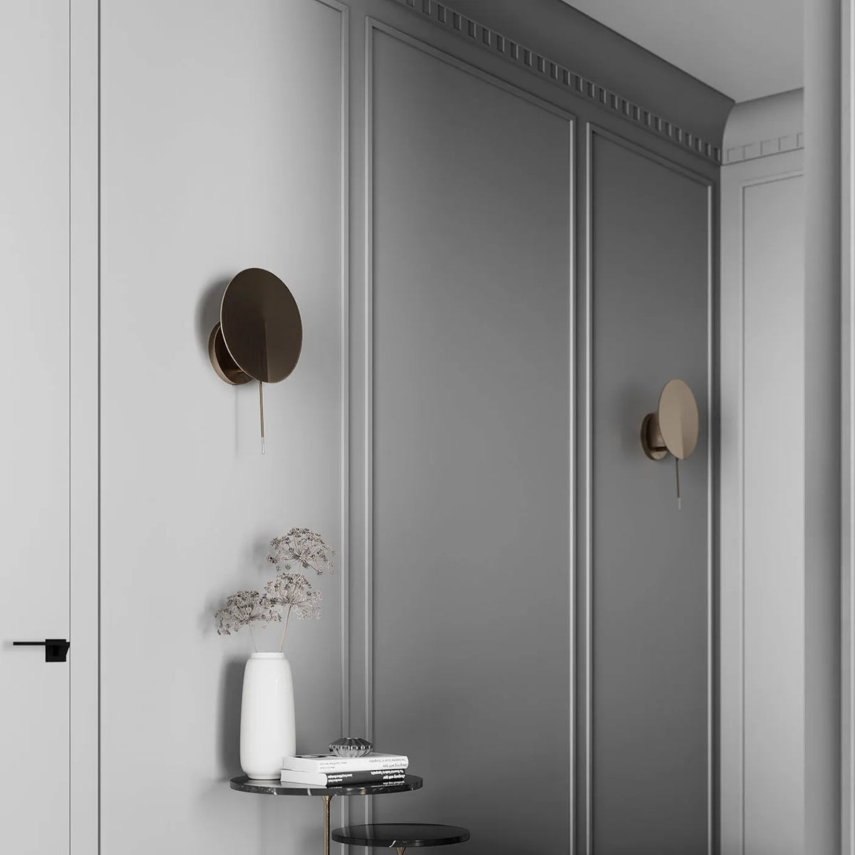 Ready to Assemble Wall Molding Package - 3 Vertical Frames | Easy Installation-1
