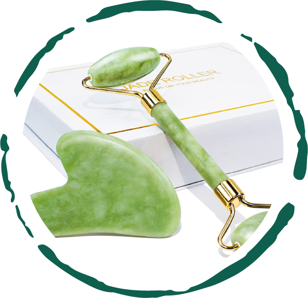Jade Roller & Gua Sha Gift Box-0