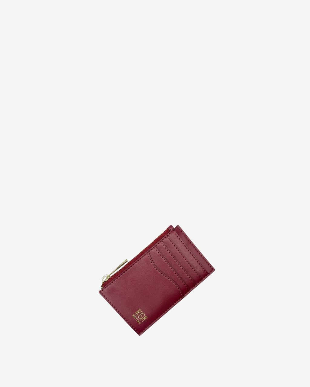 Zipper Card Holder | Apple Leather-0