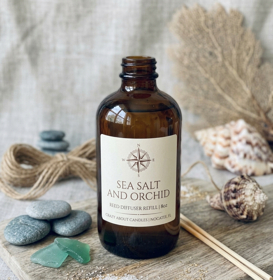 Reed Diffuser Refill – Nature Scents | 8oz Premium Fragrance Oil-2