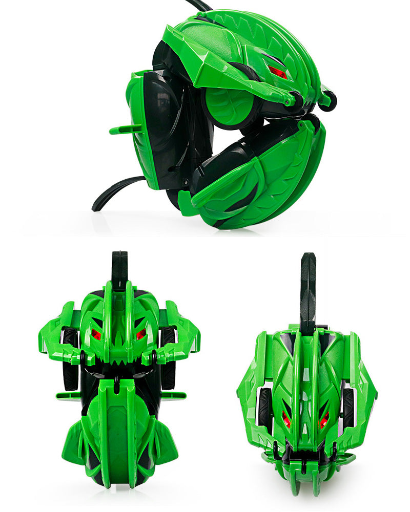 Durable remote control racing car kit with dual grip controller and instruction manual — view 4