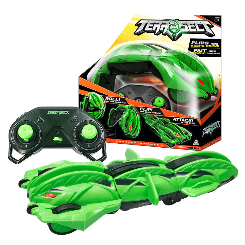 Durable remote control racing car kit with dual grip controller and instruction manual — view 5