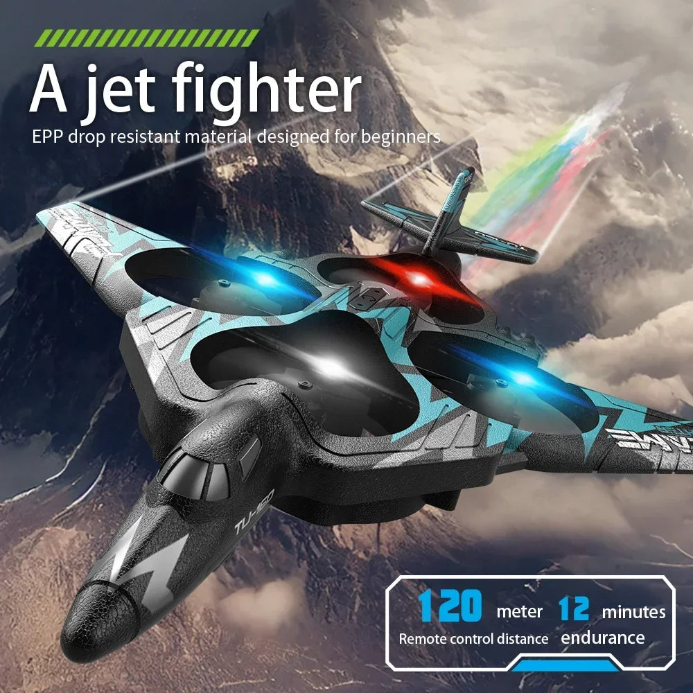 Lightweight EPP foam remote control RC plane with built-in camera and remote controller
