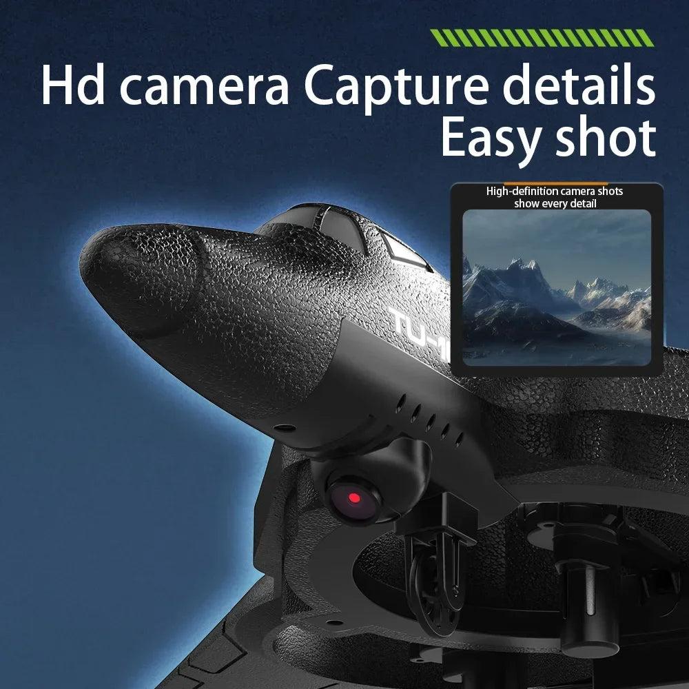 Lightweight EPP foam remote control RC plane with built-in camera and remote controller — view 3