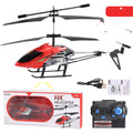 Alloy remote control helicopter toy with handle controller featuring a durable metal frame for flight