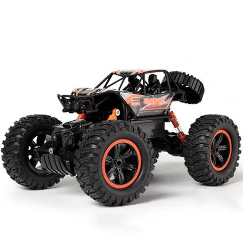 Remote control toy car in durable plastic with oversized tires for fast indoor and outdoor racing — view 3