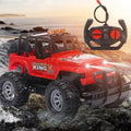 Rechargeable remote control toy car with 40MHz wireless controller and USB charging cable