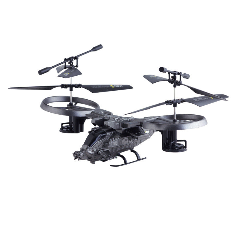 Avatar series remote control toy helicopter made of durable plastic with twin rotors and stabilizers. — view 2