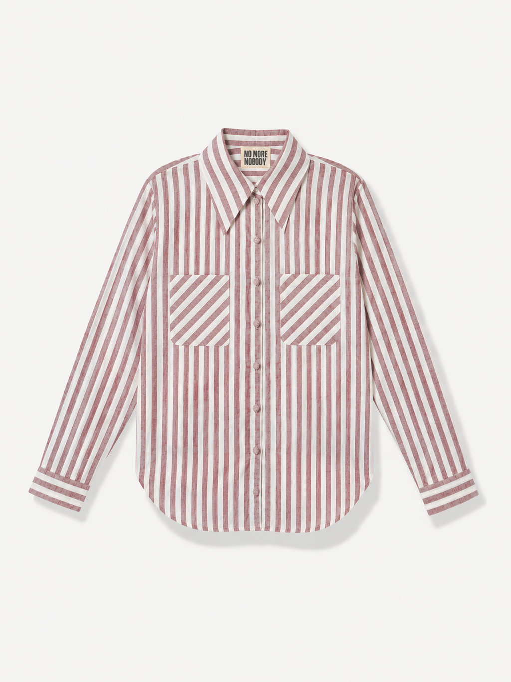 Statement collar Shirt in Linen – René | No More Nobody-0
