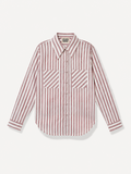 Statement collar Shirt in Linen – René | No More Nobody-0
