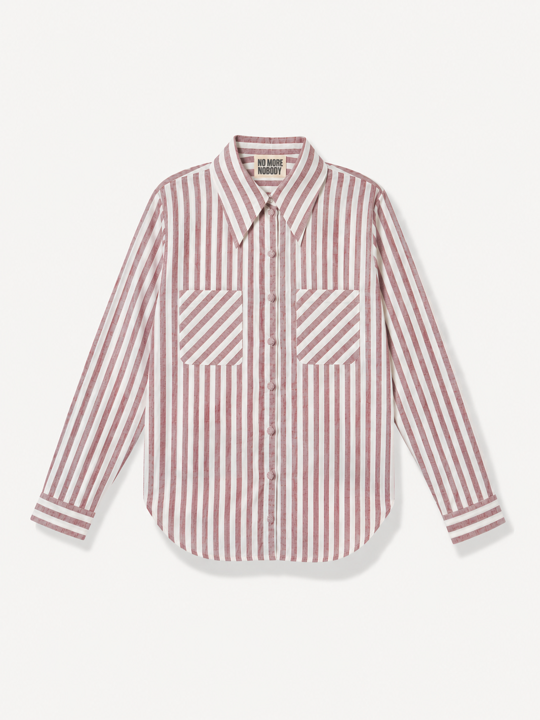 Statement collar Shirt in Linen – René | No More Nobody-0