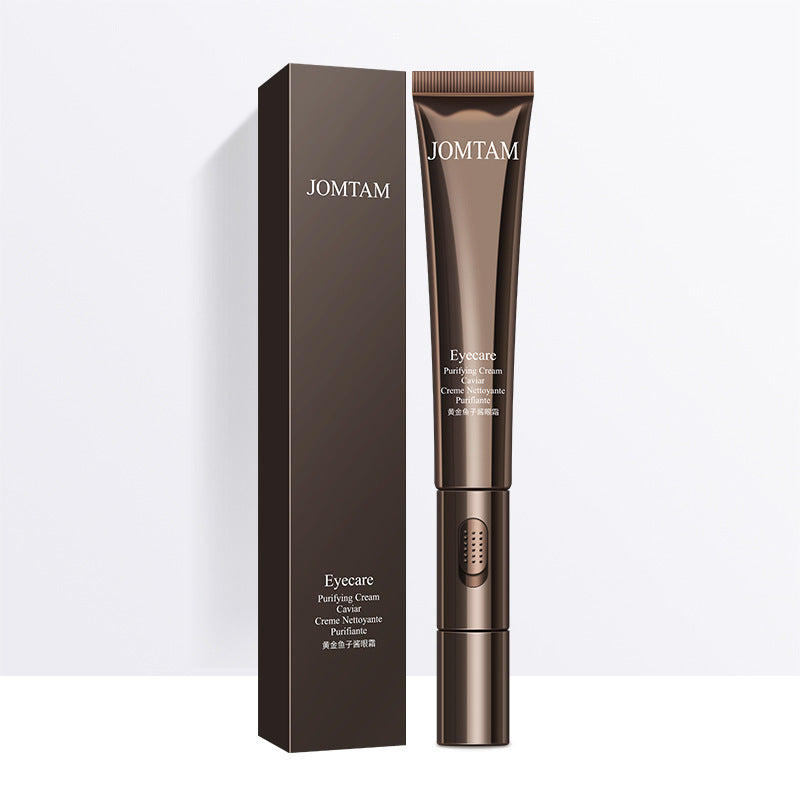 Revitalizing eye cream in a 20g jar, featuring anti-aging collagen and gold extract formulation — view 3
