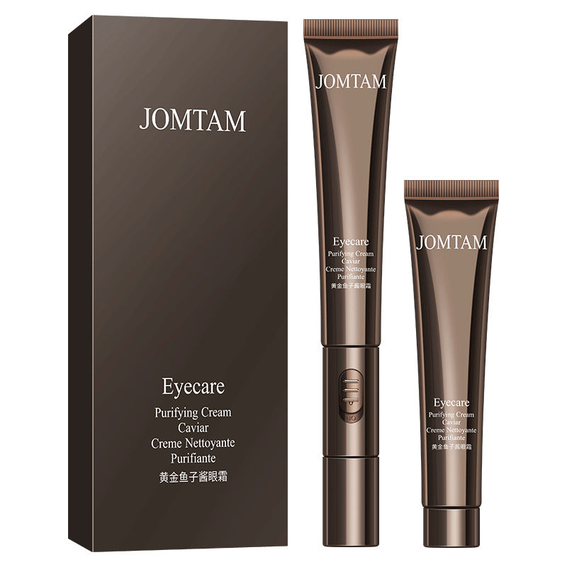 Revitalizing eye cream in a 20g jar, featuring anti-aging collagen and gold extract formulation — view 5