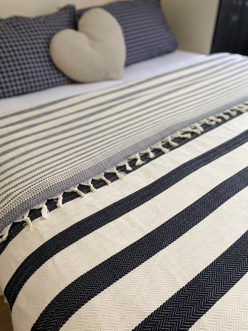 Handwoven cover "Fatsa"-4