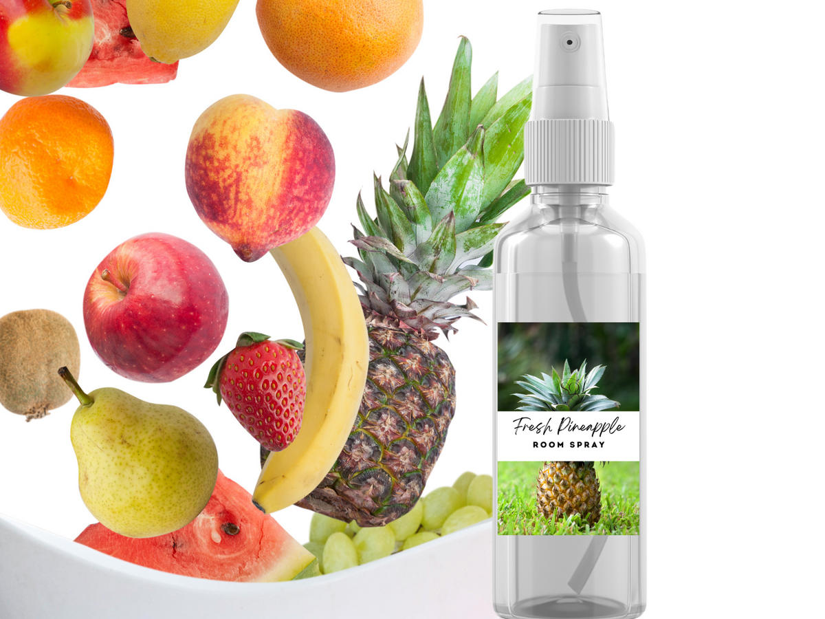 Fruity & Juicy Room & Linen Spray – Fine Mist | Strawberry, Peach & Mango-1