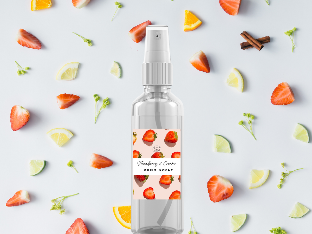 Fruity & Juicy Room & Linen Spray – Fine Mist | Strawberry, Peach & Mango-4