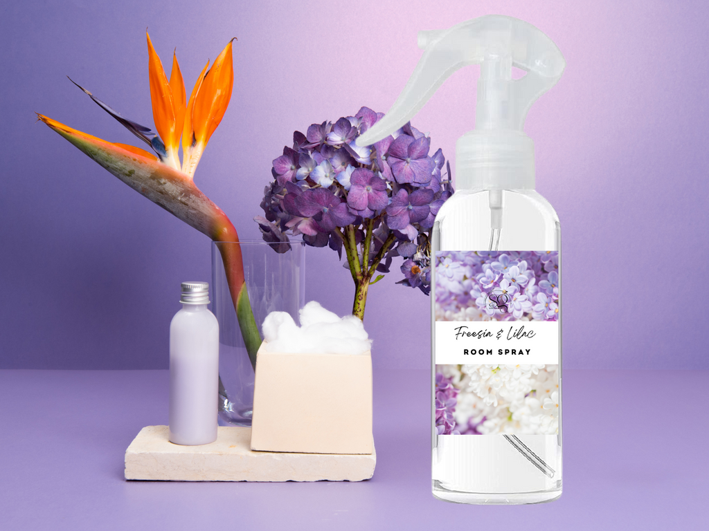 Floral & Feminine Room & Linen Spray – Trigger Spray | Soft Botanicals-3