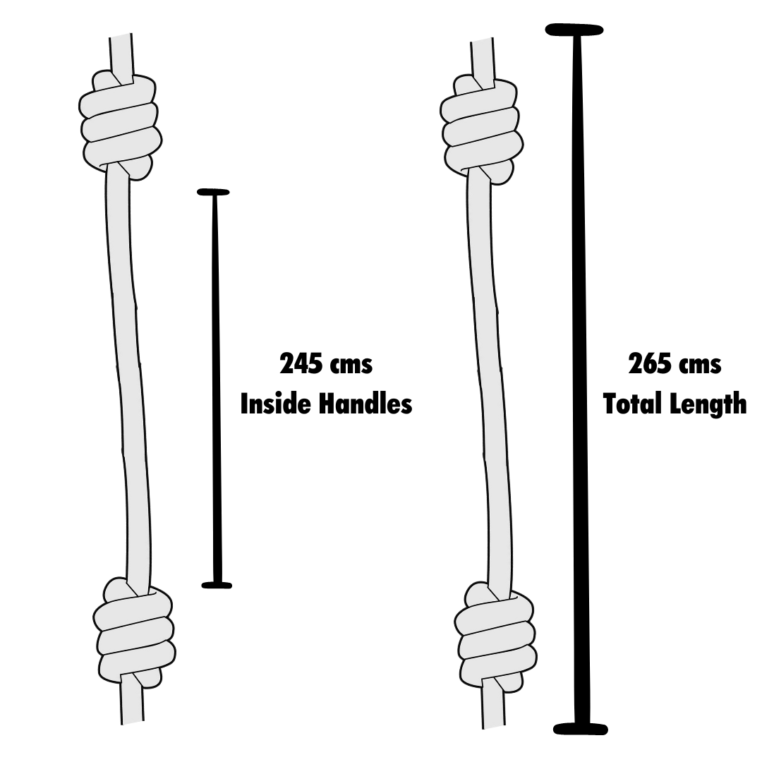 2 Heavy Ropes Pack (1 kg + 1.25 kgs) STRONGER FLOW-2
