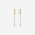 Rose Quartz Drop Earrings | 14K Gold Fine Jewelry-0