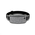 Waterproof running belt bag and sports fanny pack with reflective safety stripe and adjustable waist strap