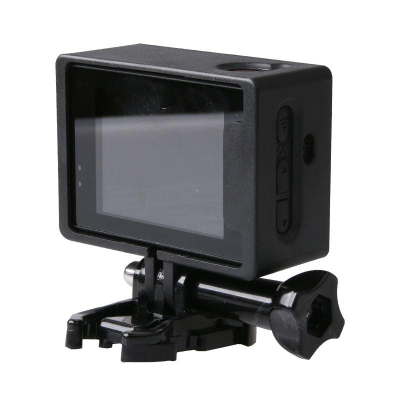 NNEIDS protective shell frame mount for action camera with basic buckle and long mounting bolt — view 4
