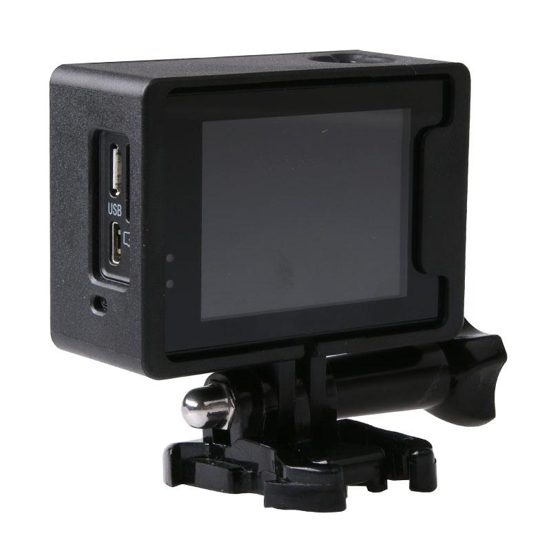 NNEIDS protective shell frame mount for action camera with basic buckle and long mounting bolt — view 5