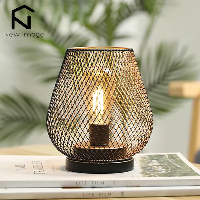 Nordic metal candle holder in cordless design, elegant centerpiece for living room and wedding decor — view 4