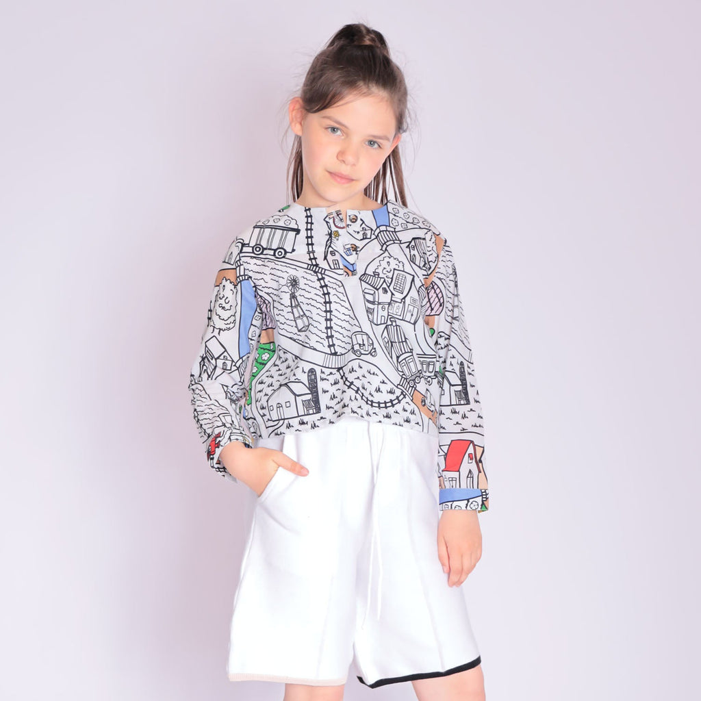 The Bermuda Shorts — White-2