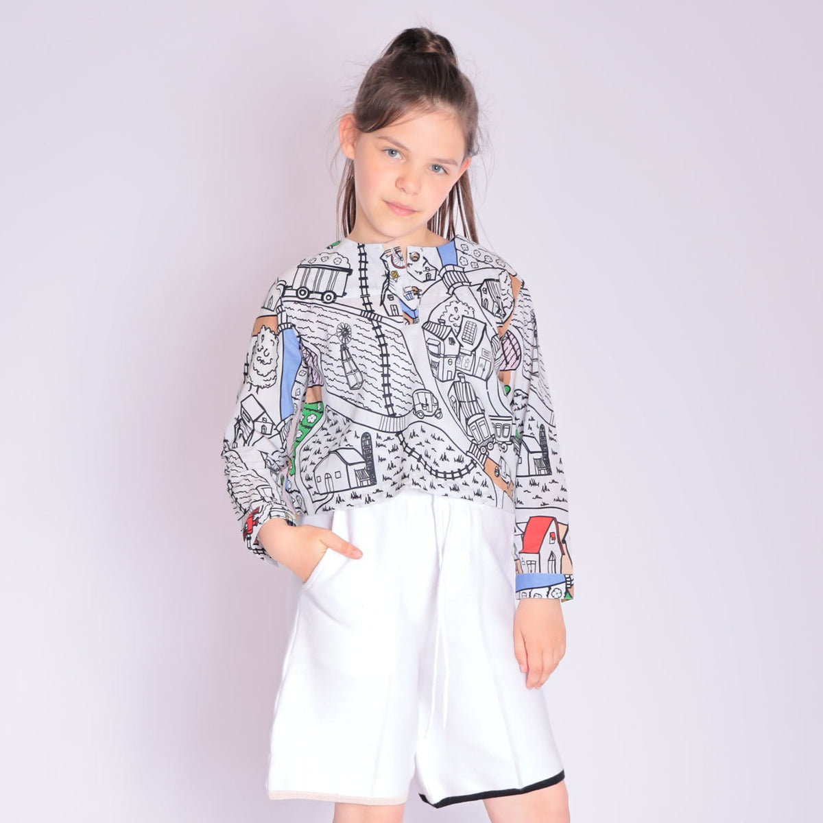 The Bermuda Shorts — White-2