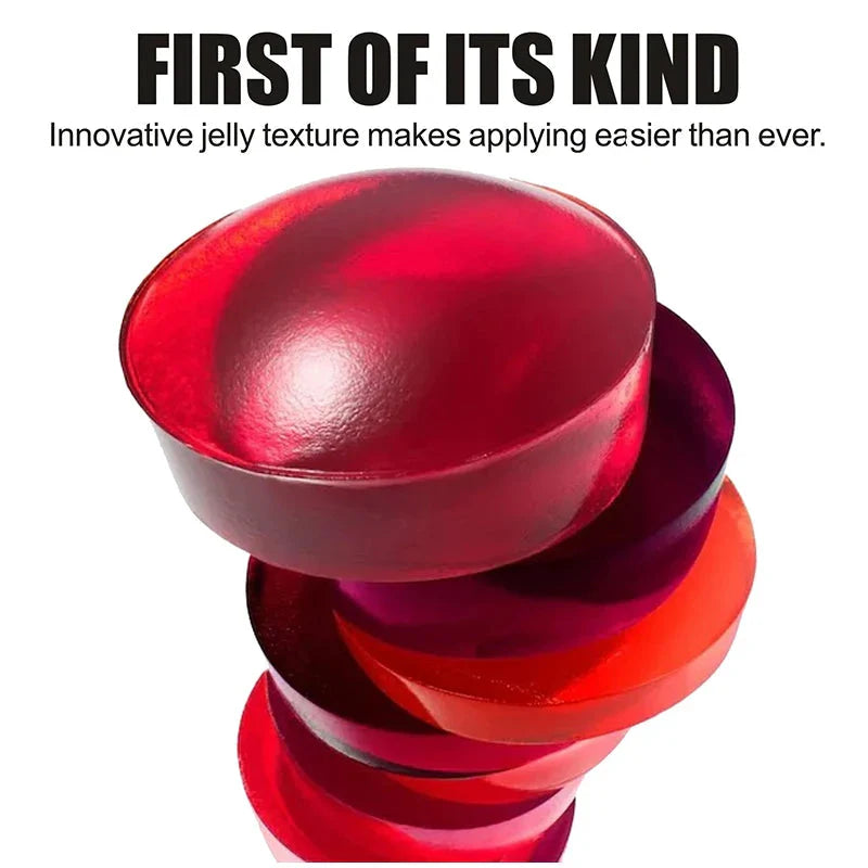 Sheer pink water jelly lip and cheek tint stick with a hydrating watercolor makeup finish — view 5