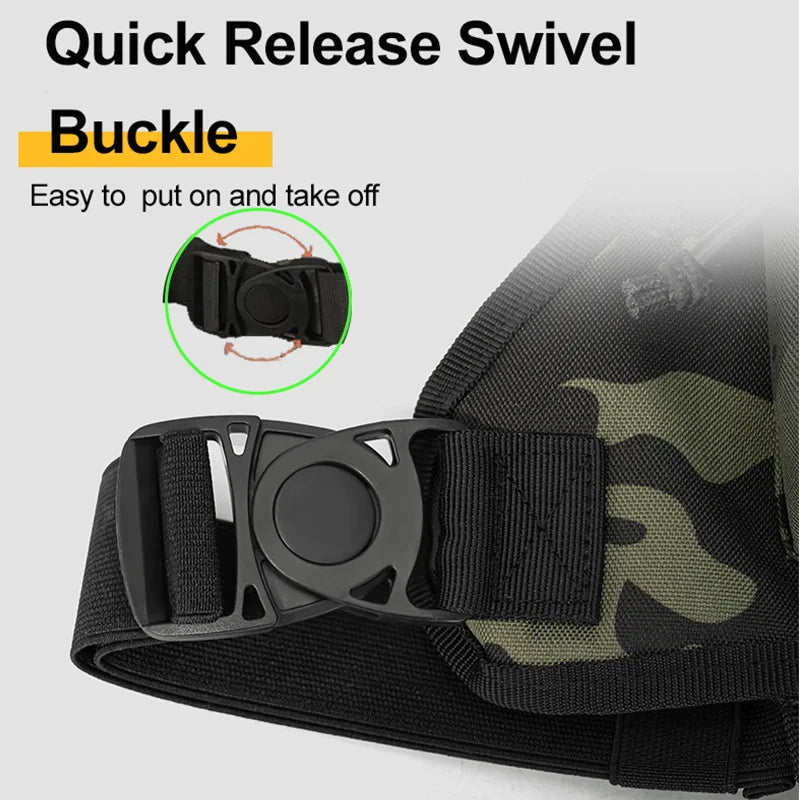 NNEOBA lightweight running chest pack hydration vest with adjustable straps and multiple storage pockets — view 4